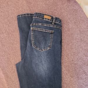 Women's Straight Leg Jeans - Blue